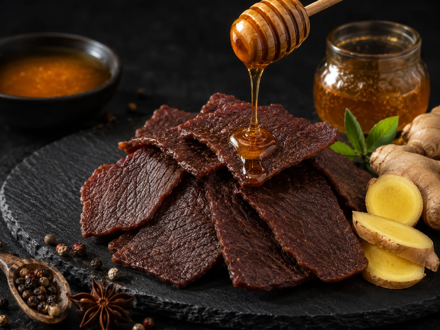 Чипсы мясные из говядины «Медово-имбирные»