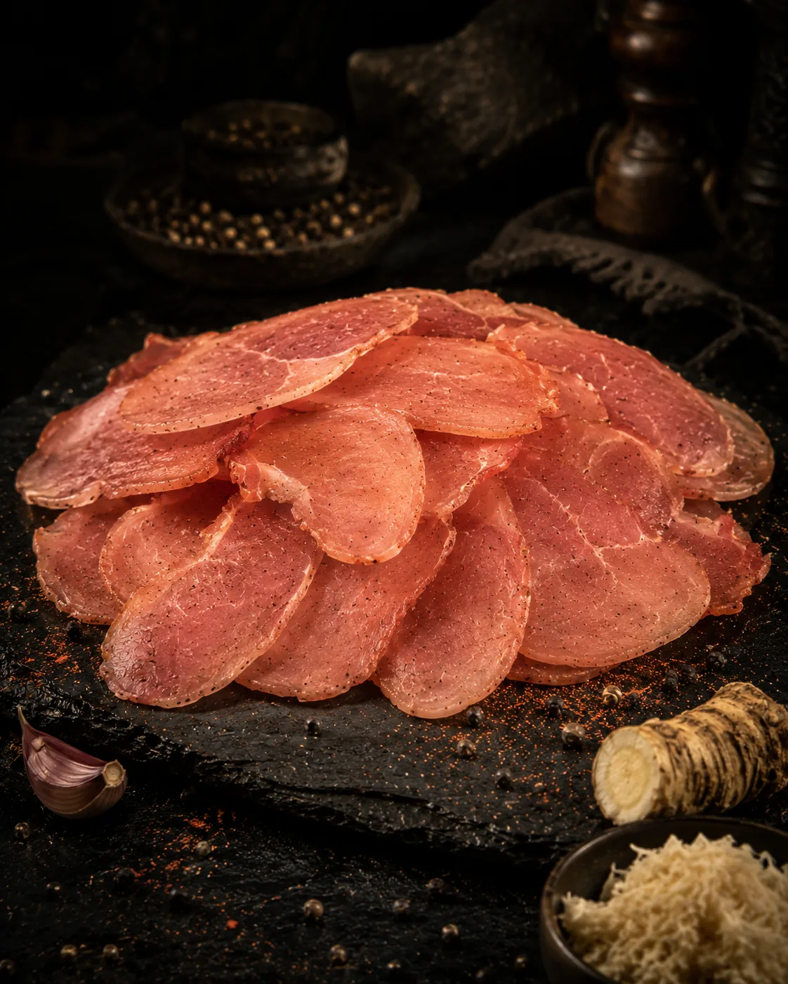 Чипсы мясные из свинины «Холодец с хреном»